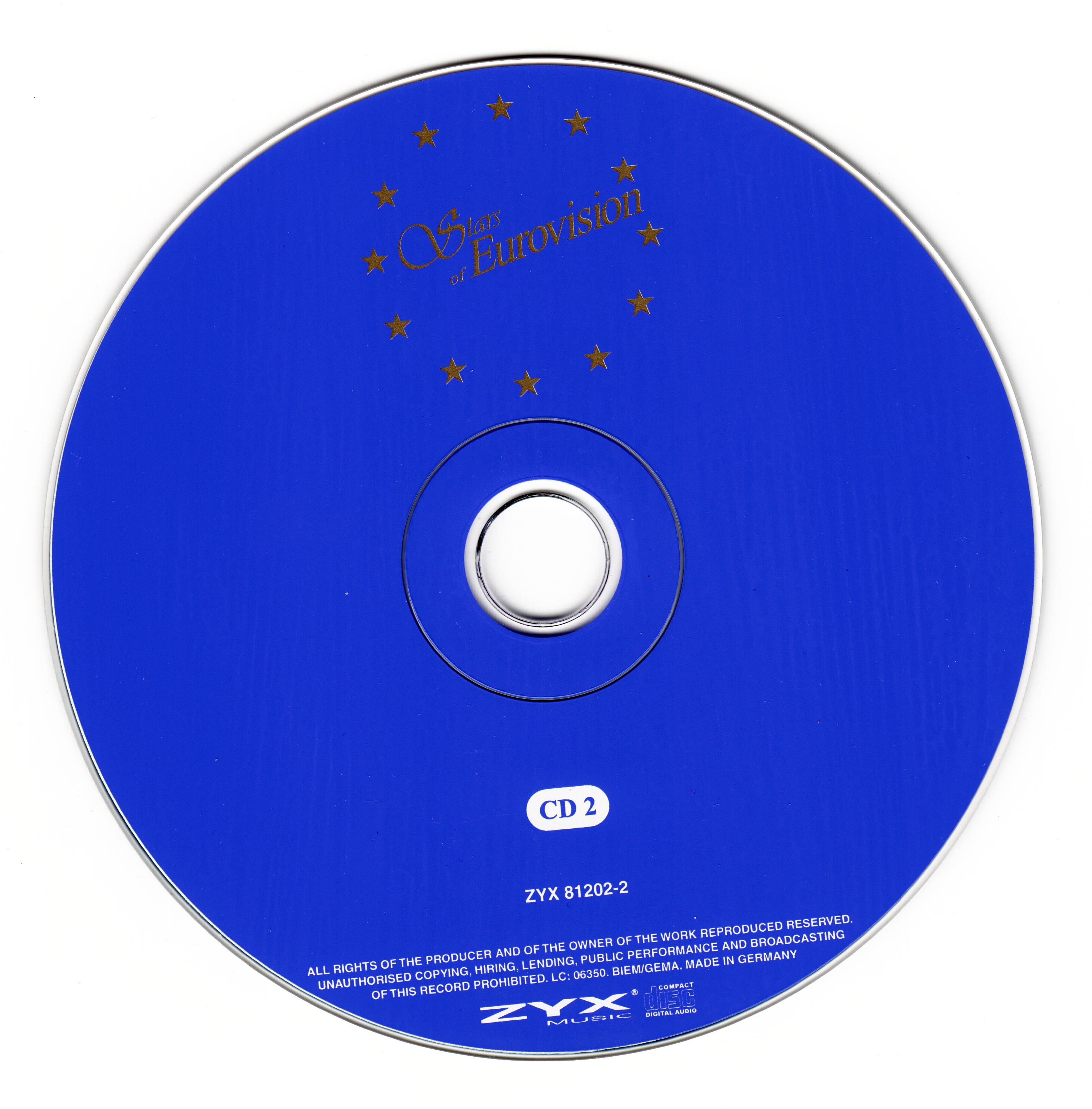 Eurovision Song Contest  Stars Of Eurovision : CD2